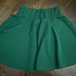 Elegant Green Women's Skirt